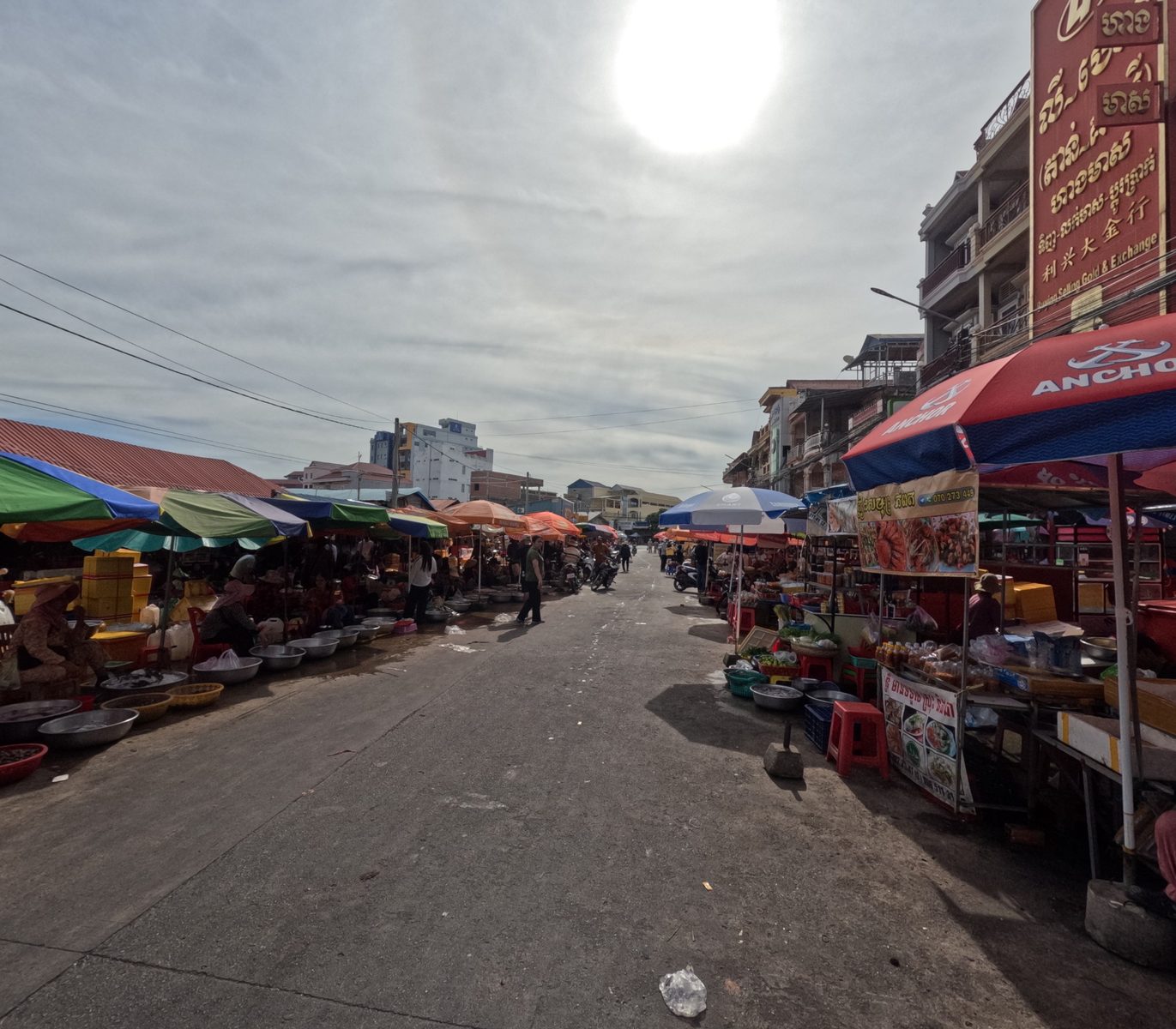 Samaki Market, marché local de Kampot