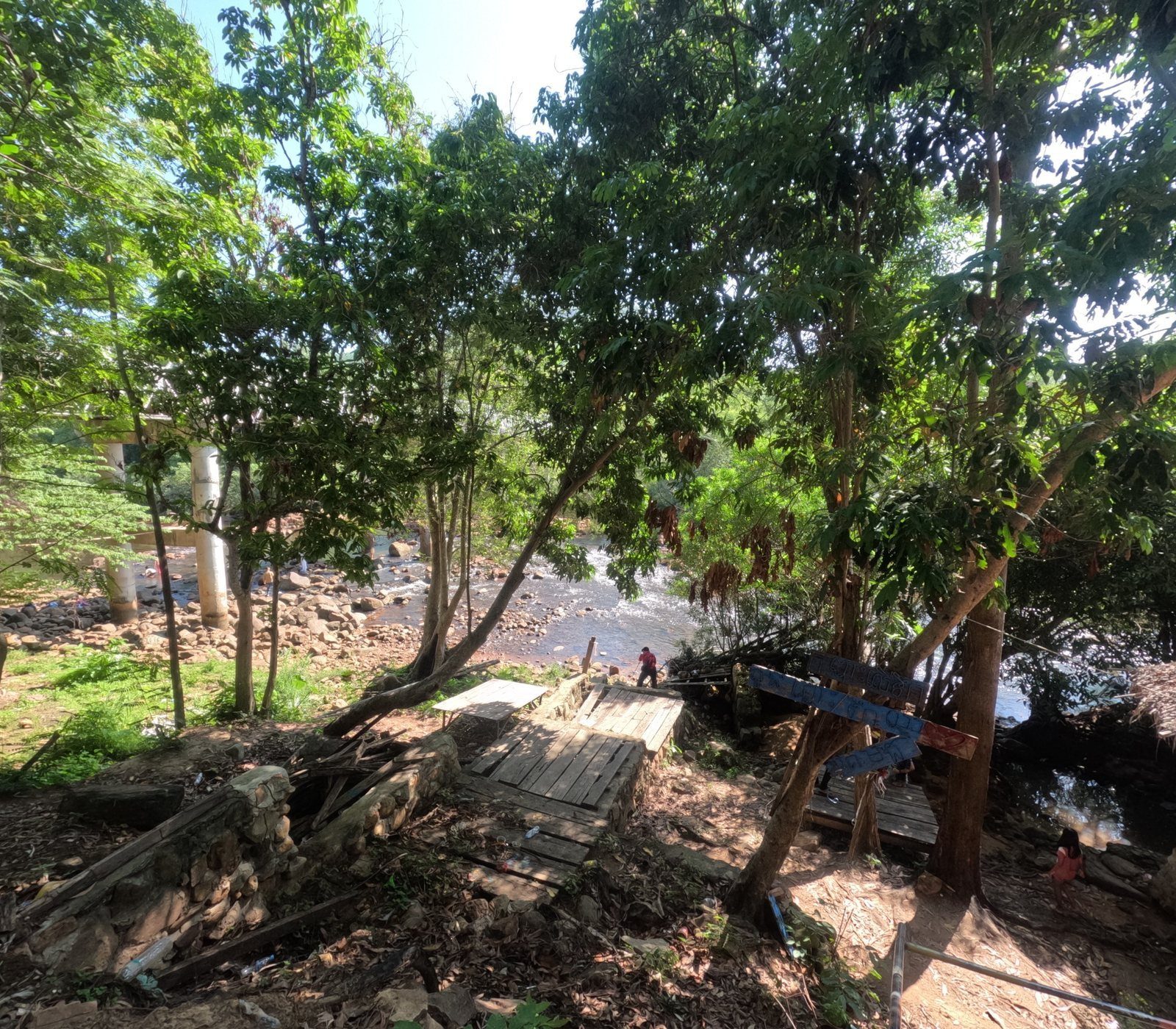 Rapides de Teuk Chhou près de Kampot